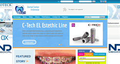 Desktop Screenshot of dentalindo.org